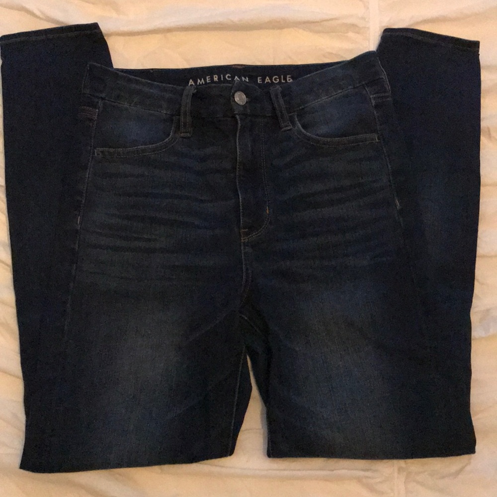 American Eagle curvy high rise jeggings